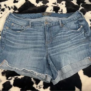 Torrid size 20 denim shorts